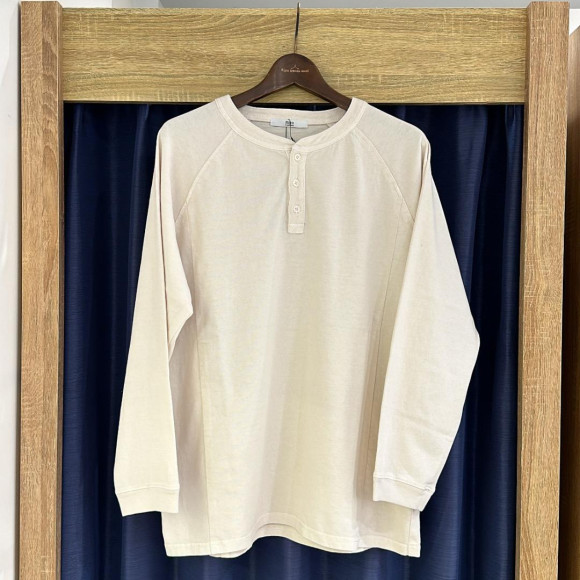 「HENRYNECK LS TEE」