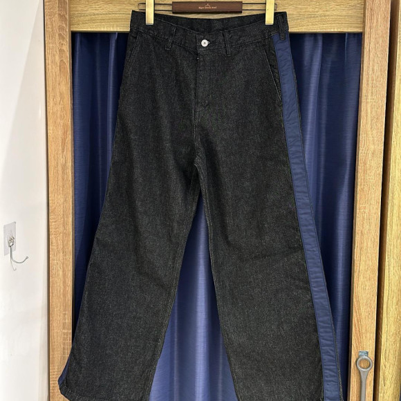 [岡山デニム］SIDE LINE DENIM TROUSER