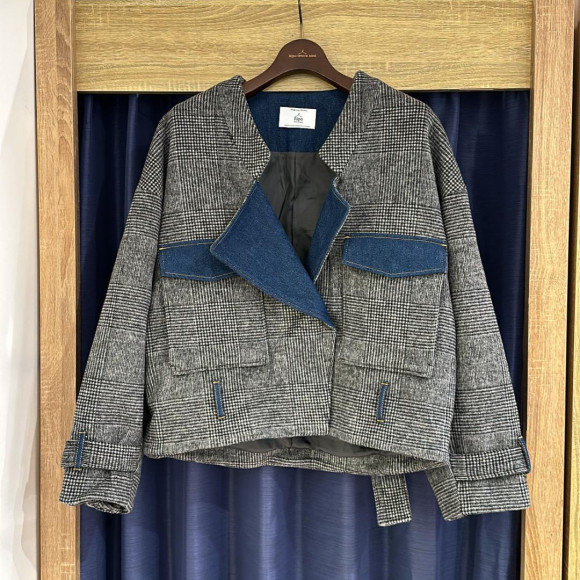 [Okayama Denim] MIXED FABRICS SHORT CT