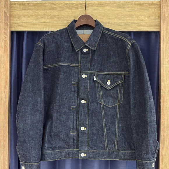 [冈山牛仔裤]RECONSTRUCT DENIM JACKET
