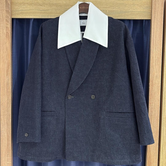 [冈山牛仔裤]BIG COLLAR OVER CT