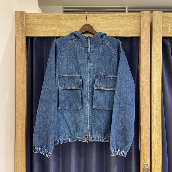 [岡山牛仔褲]HOODED DENIM BROUSON