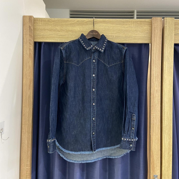 [岡山牛仔褲]STUDS DENIM SHIRTS