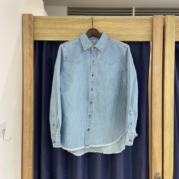 [岡山牛仔褲]STUDS DENIM SHIRTS