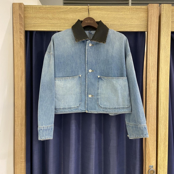 [岡山牛仔褲]CROPPED WORK JK
