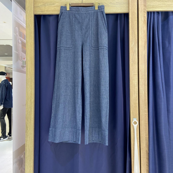 [Okayama Denim] LADDER LACE DENIM PT