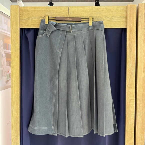 [Okayama Denim] ASYMMETRY DENIM SK