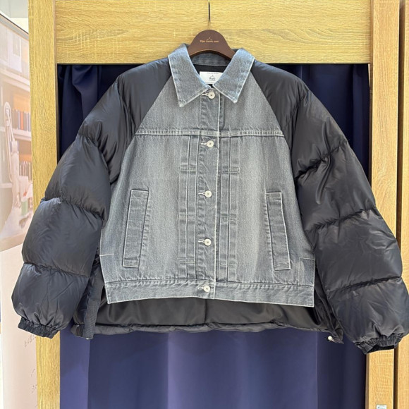 [冈山牛仔裤]P/W DENIM DOWN JK