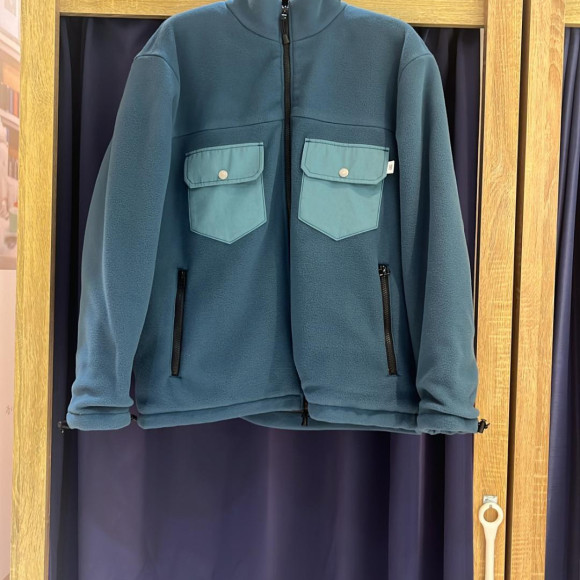 FLEECE QUILT BLOUSON