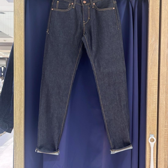 ［岡山デニム］18SS リジットストレッチデニム＜Cigarette＞