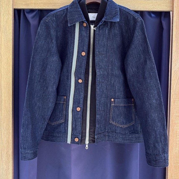 ［岡山デニム］MA-1 DENIM SHIRT JACKET