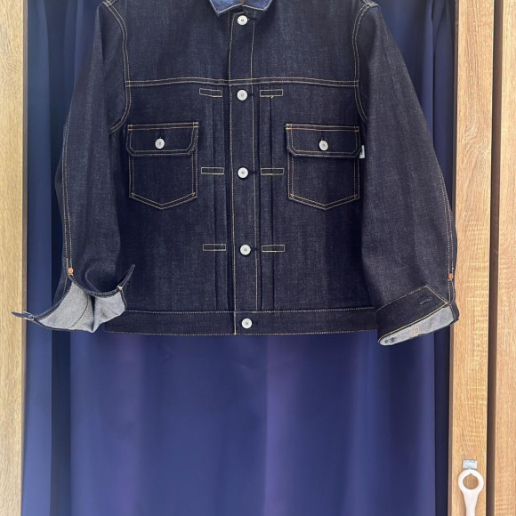 [岡山デニム]2nd TYPE RIGID DENIM JK (JB Ripo Original)  