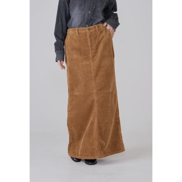 CORDUROY FLARE SKIRT