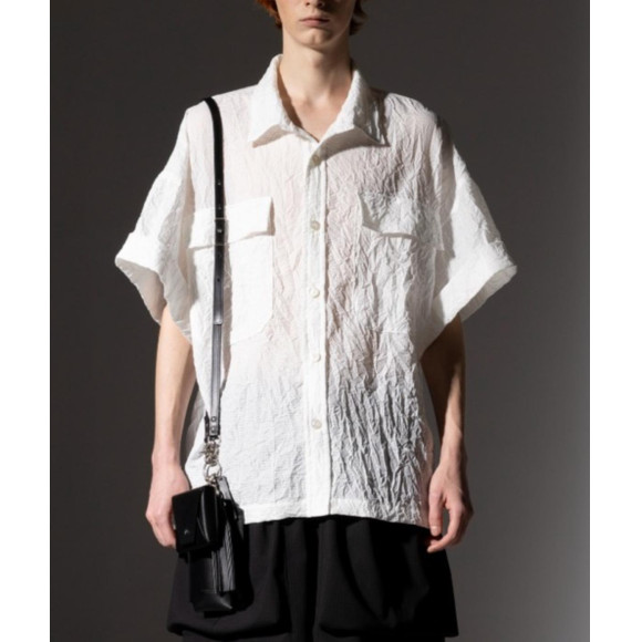 ▷ Robes & Confections POP- UP STORE ［pick up item ▷ Seeahand Fabric Dobby Washer Wide Sleeve Shirt］