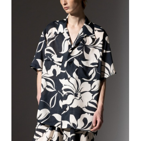 ▷ Robes & Confections POP- UP STORE ［pick up item ▷ Tahitian Floral Shark Skin Open Shirt］