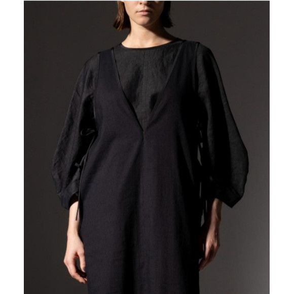 ▷ Robes & Confections POP- UP STORE ［pick up item ▷ Linen Cord Stripe Constructive Blouse］