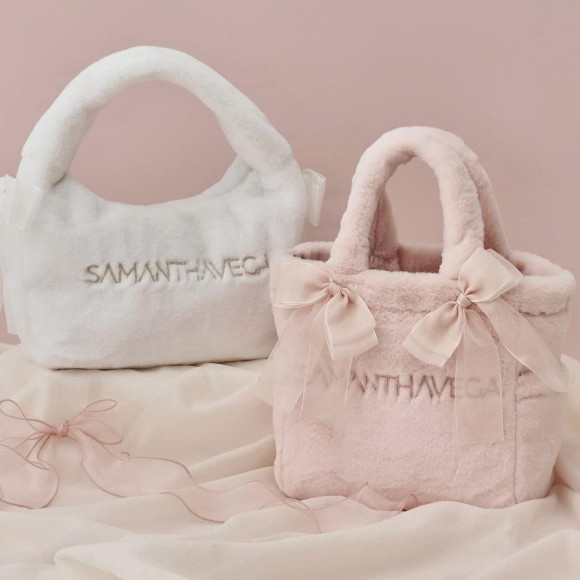 【冬季素材✨】雪纺丝带皮包❤️