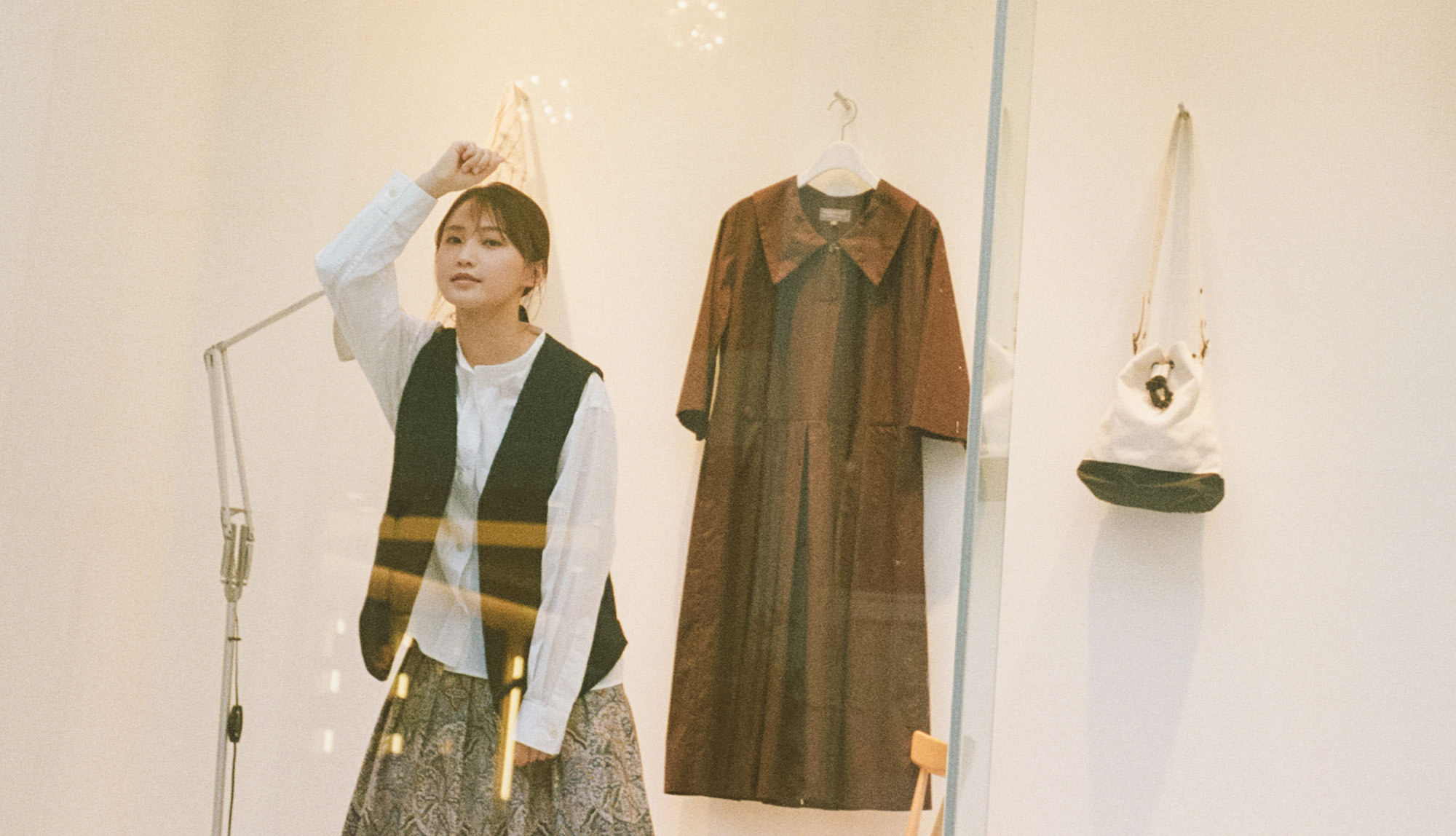 鞘師里保×MARGARET HOWELL/TOWER RECORDS|私を象る、はじまりの物語を探して