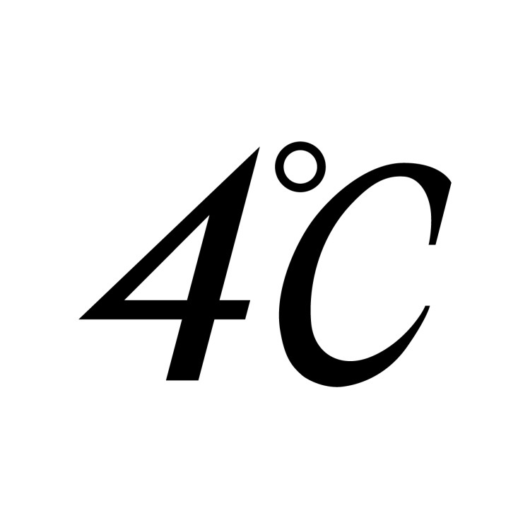 ４℃