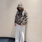 新作ラインストーンパーカー。