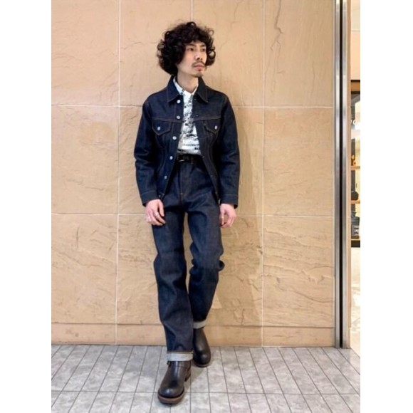 Hysteric glamour シャツ　白デニムセット