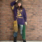 マフラーを外した際は腰につけて...