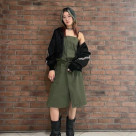 ロングスカートをワンピース風に...