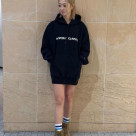 オーバーサイズでワンピース風に...