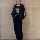 1/17インスタライブコーデ黒...