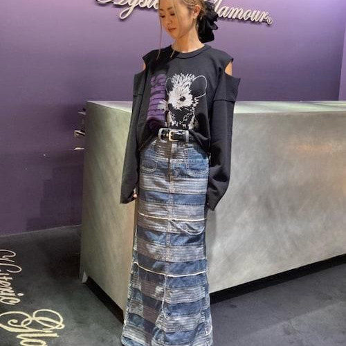 Cropped length and mermaid scar...