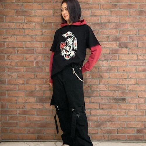 寒いけどお気に入りのTシャツを...