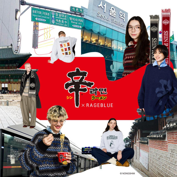 辛ラーメン × RAGEBLUE