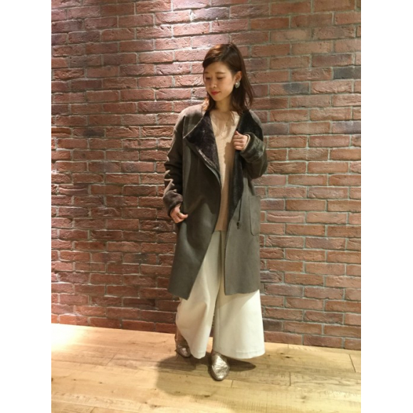 ♡Balconyフェイクムートンコート♡ フェイクムートンコート(504714336) | イッカ(ikka) - d fashion