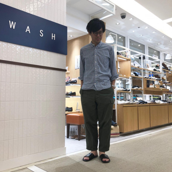 ETRUSCO (エトラスコ） レザーサンダル | WASH・ショップニュース 