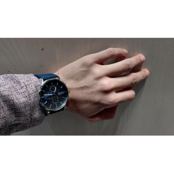 お買い上げ SKAGEN クロノグラフ ⭐️men's 腕時計 - 時計