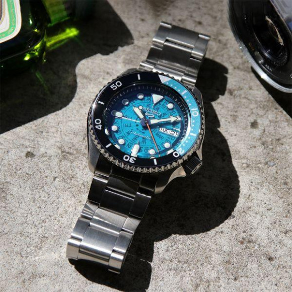 [ SEIKO5SPORTS ] การรับสินค้าอีก! เป็น hommage ที่เอกสารสำคัญ " sonar ไธม์" มีชื่อเสียงของสมัยปี 1970