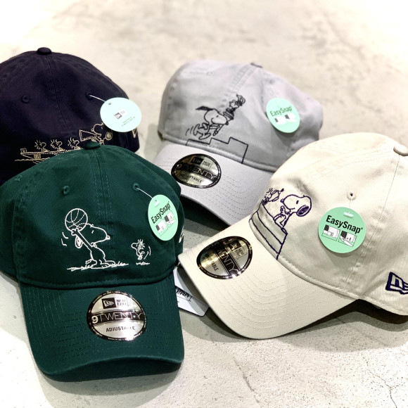 A collaboration collection of NEW ERA and Snoopy!