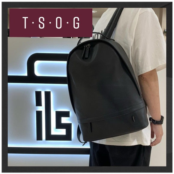 【T・S・O・G】 Waterproof genuine leather "THE ONE" The One Black City Ruck"