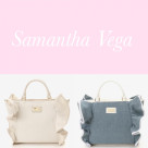 Recommended in spring ♡ Denim frill handbag (large)