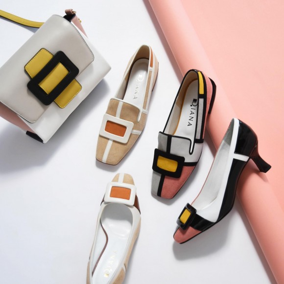 DIANA プチリボンコレクション　ミュール ダイアナ】バレエコアムード漂う♥ プチリボンが可愛い「Petit