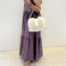 [All season OK] ♡ BAG with fur cover ♡