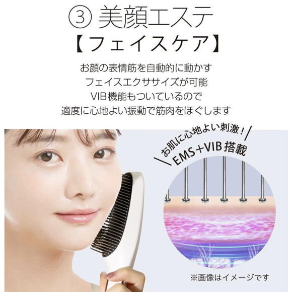 1台でブラッシング・スカルプ・フェイスケアが手軽に！ELEBRU（エレブラ） 魔法のブラシ新登場】これ1台でブラッシング＆スカルプ