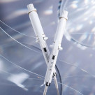  	「シルクプレートで差がつくツヤ。」「プロの仕上がり、ご自宅で。」 【絹女～KINUJO~カールアイロン】