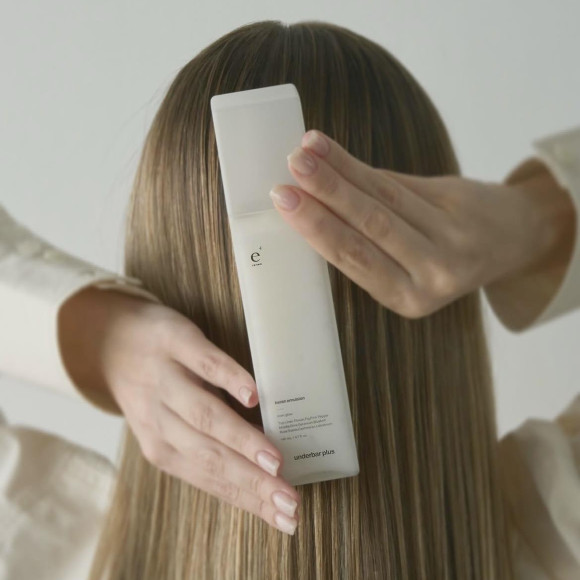 浸透型のヘアケア！うるおってまとまる“理想の髪”へ！【underbar plus keran emulsion アンダーバープラス ケランエマルジョン】＜ヘアケアミルク＞