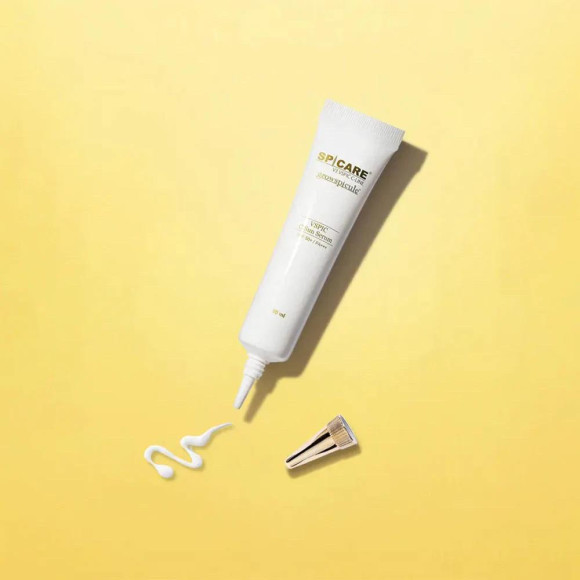  「ハイスペックUV  ×  V3美容針」UVケアしながらピュアビタミンCでやわらかく白く澄んだ肌”を守る【スピケア　V3 VSPIC C サンセラム】