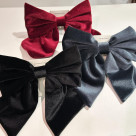 ベロアリボンバレッタ