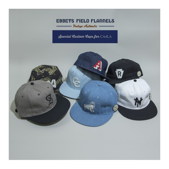 USA製 EBBETS FIELD エベッツフィールド CA4LA キャップ - 帽子