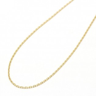 K18Yellow Gold 0.33 Square Chain 50cm