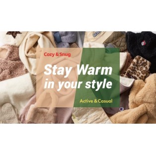 10/29(金)スタート！「Stay Warm in your style」プロモーション