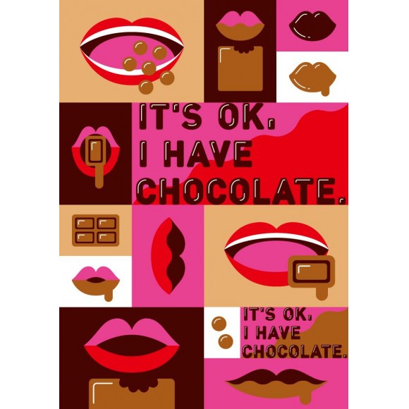 1月29日(金)から『IT'S OK, I HAVE CHOCOLATE.』プロモーション スタート♪